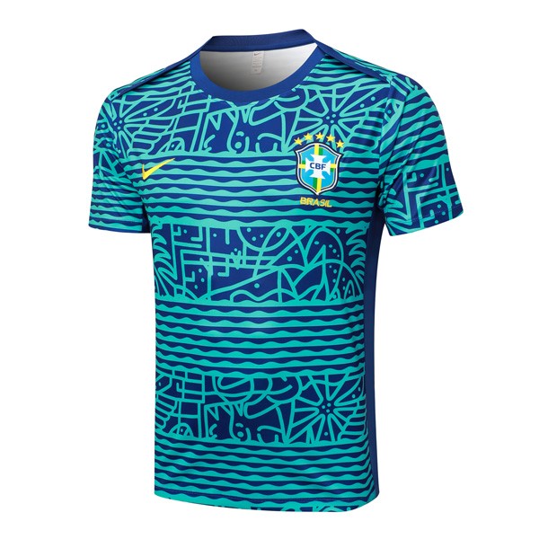 Camiseta Entrenamiento Brasil 2024-2025 Azul